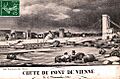 Vienne chute du pont suspendu 1840