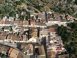 Vista aérea del casco urbano