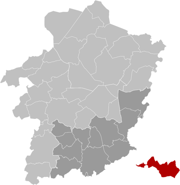 Voeren Limburg Belgium Map