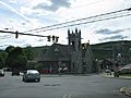 1789 - Roaring Spring - Main St approaching Spang St - Church St