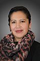 Ana María Castillo Negrette. Official portrait, 2020. Chamber of Senators of Bolivia