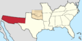 Arizona Territory in Confederate States