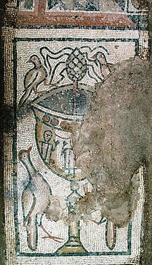 Archivo:Bichvinta floor mosaic (5th cent., Art Museum of Georgia)
