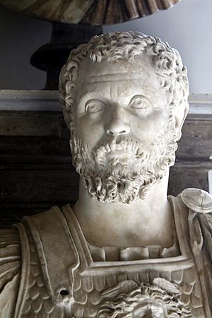 Bust of Clodius Albinus - Palazzo Nuovo - Musei Capitolini - Rome 2016.jpg