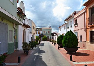 Carrer de l'Església de Guardamar de la Safor.JPG