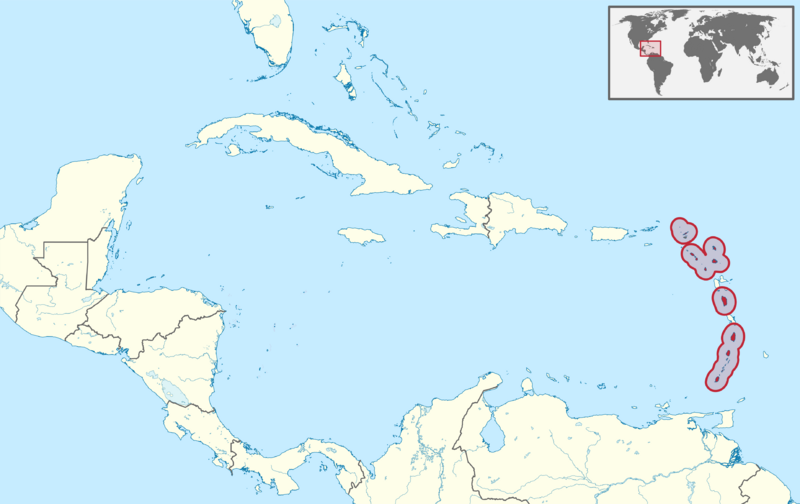 East Caribbean dollar in the Caribbean