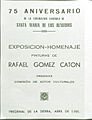 Exposición Fregenal 1981. p. 1