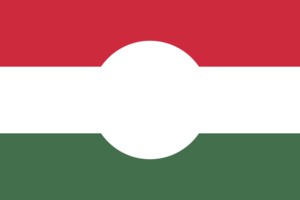 Archivo:Flag of the Hungarian Revolution (1956)
