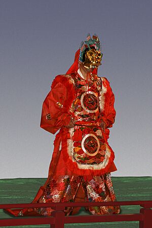 Archivo:Gagaku dancer Jul08-3
