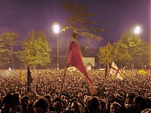 Archivo:Georgia, Tbilisi - Rose Revolution (2003)