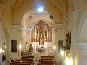 Archivo:Iglesia de Escamilla Imagen desde el Coro 1