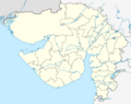 India Gujarat location map