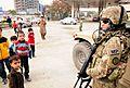Local soldier mentors Afghan police in Kabul