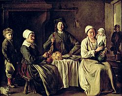 Archivo:Louis Le Nain- Happy Family- 1642- Louvre