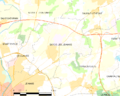 Map commune FR insee code 72328
