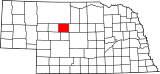 Map of Nebraska highlighting Thomas County.svg