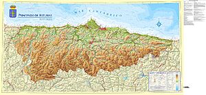 Archivo:Mapa resumen Asturias en torno a 2010 escala 1-200.000
