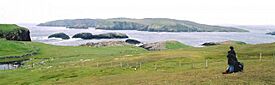 Muckle Flaes and Vaila from Culswick.jpg