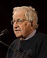 Noam Chomsky portrait 2017