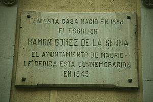Archivo:Placa-Ramón Gomez(Guillermo Rolland)