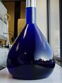 Reflections in a flask of Methylene Blue