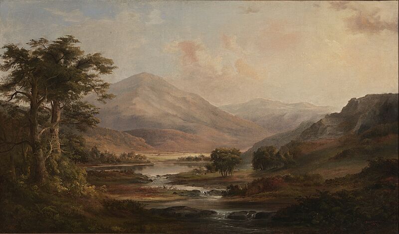 RobertDuncanson-Scottish Landscape 1871