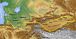 Archivo:Seidenstrasse GMT Ausschnitt Zentralasien
