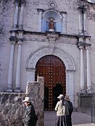 Side Entrance to Church in Cabanaconde, Peru