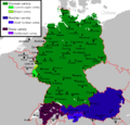 Standard varieties of German