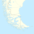 Tierra del Fuego location map