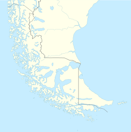 Glaciar Martial ubicada en Patagonia Austral