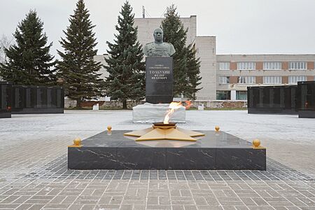 Tolbukhin Monument In Tutayev