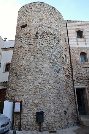 Archivo:Torre de la Comare, palau dels Centelles, Oliva