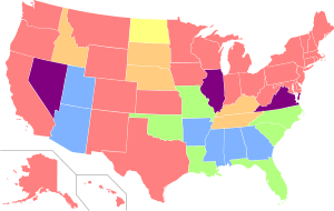 Archivo:US Equal Rights Amendment Map