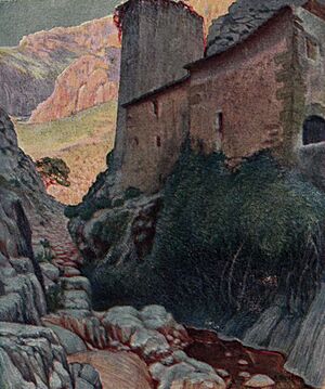 Archivo:1921-08-06, Caras y Caretas, Un molino en Stret de Ternellas, Atilio Boveri (cropped)