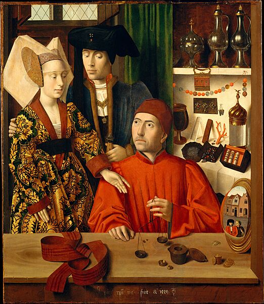 A Goldsmith in his Shop MET DT711
