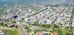 Archivo:Aerial view of Formosa city