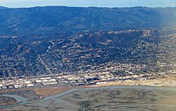 Aerial view of San Carlos, September 2019.JPG