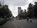 Alameda con burbujas