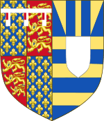 Arms of Philippa of Clarence, 5th Countess of Ulster.svg