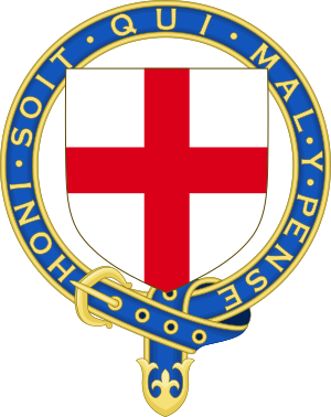 Archivo:Arms of the Most Noble Order of the Garter