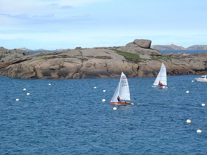 Boats in Trégastel