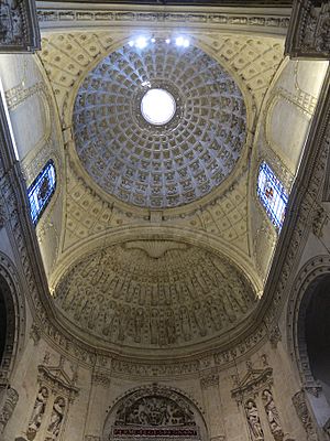 Archivo:Capilla Real (bóveda). Catedral de Sevilla