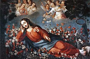 Archivo:Cristo en el jardín de las delicias o el divino esposo