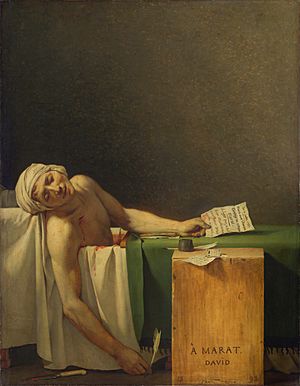 Archivo:Death of Marat by David