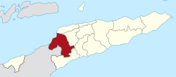 East Timor Bobonaro locator map 2003-2015.svg