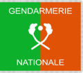 Flag of the National Gendarmerie (Niger)