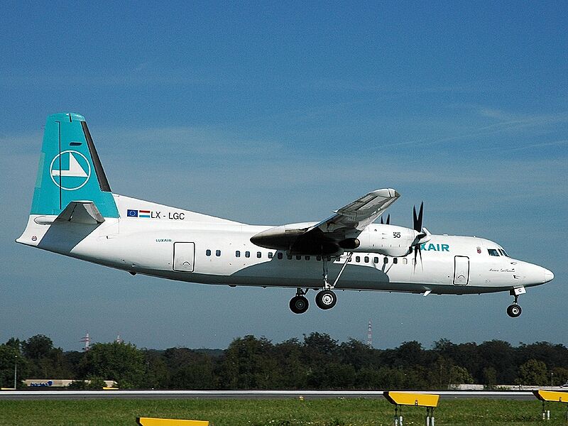 Fokker 50, Luxair AN0657506