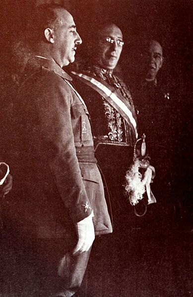 Franco con Roberto Cantalupo