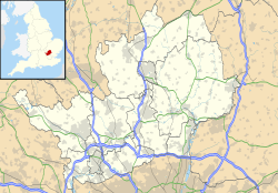 Elstree ubicada en Hertfordshire